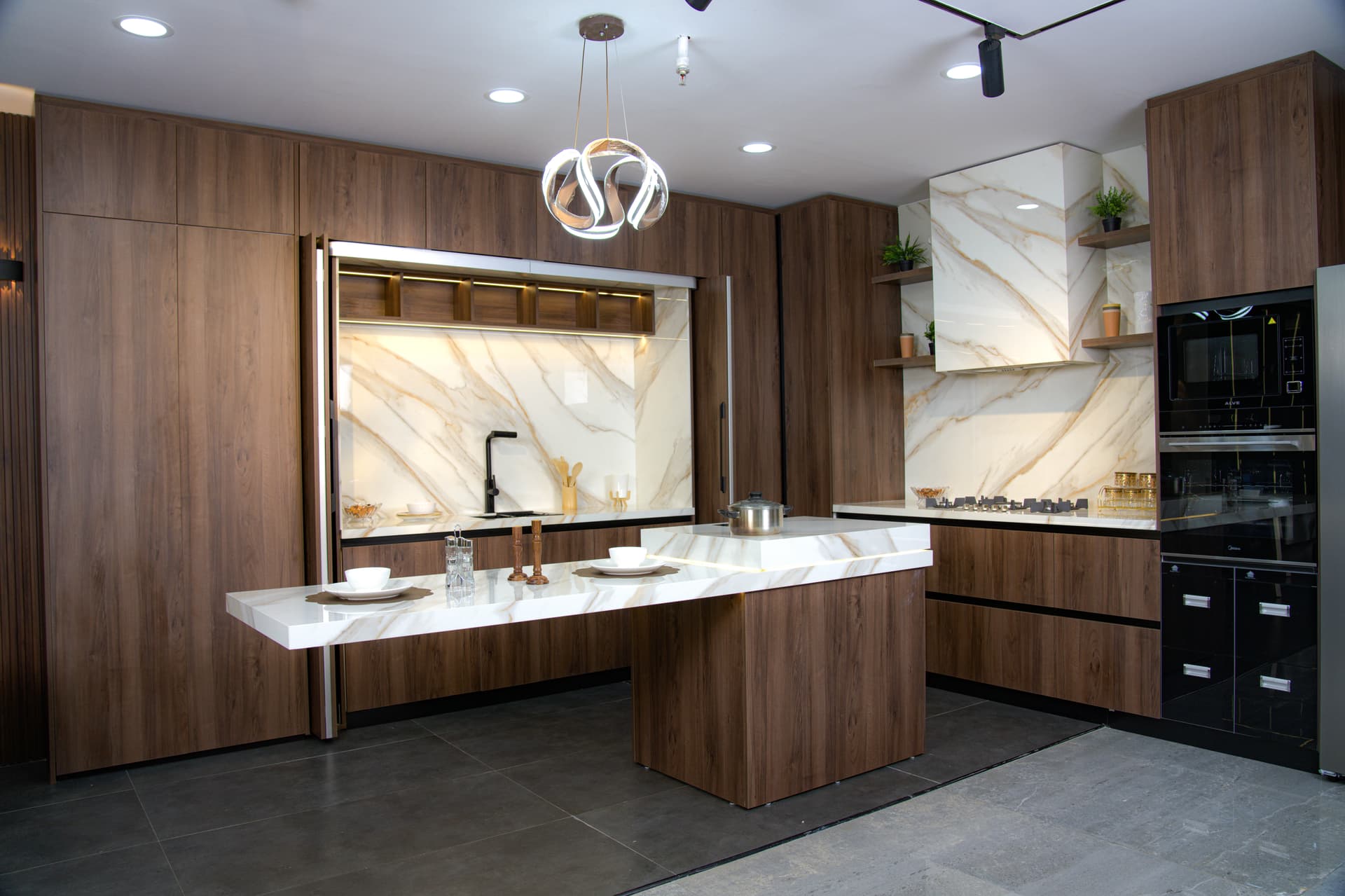 مطبخ مستقيم