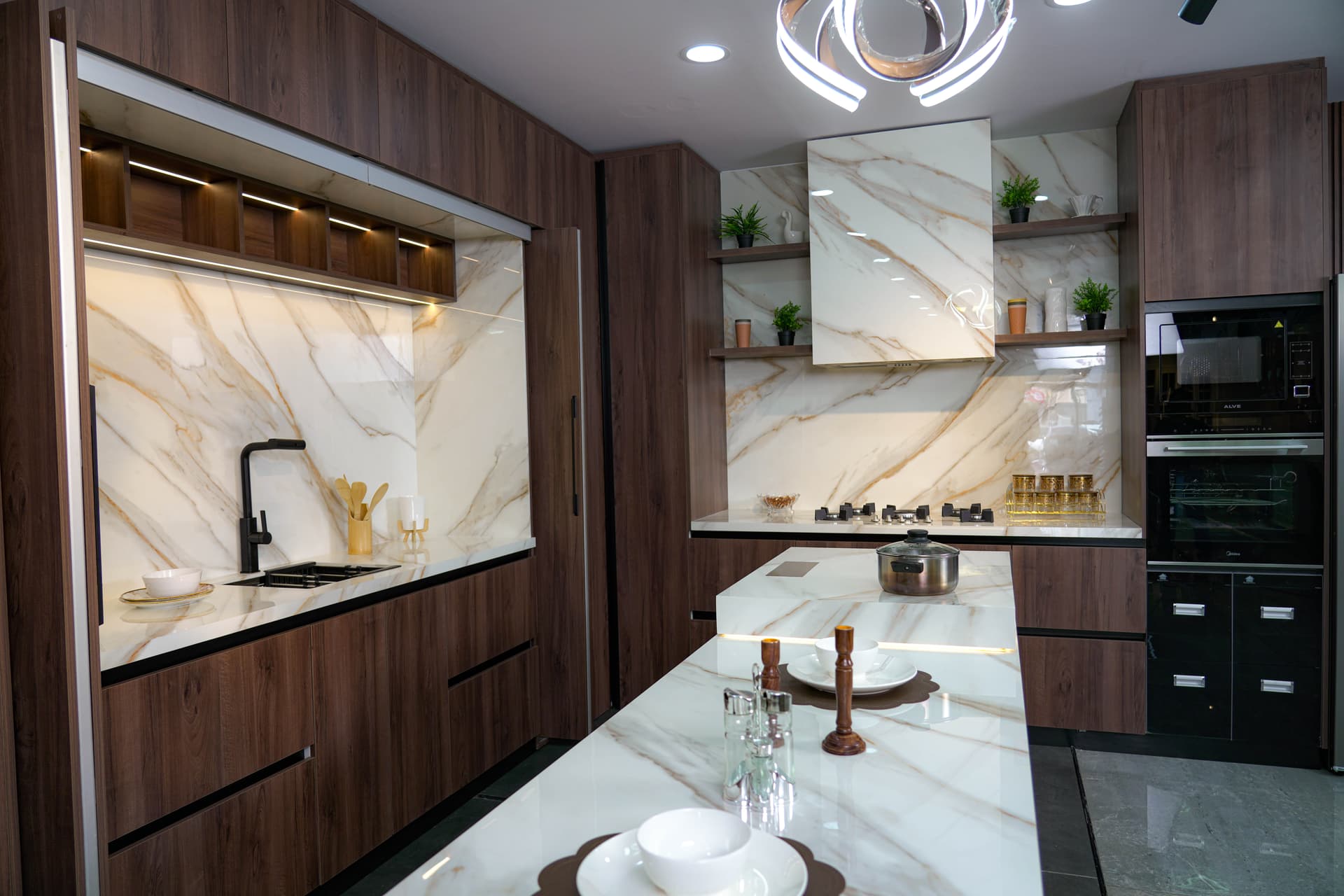 مطبخ على شكل L